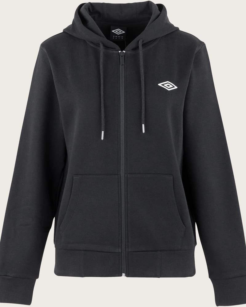 UMBRO Dámska mikina s kapucňou (čierna, M)