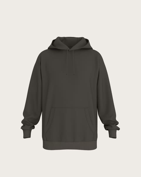 ESMARA MEN Pánska mikina (hnedá, XXL (60/62))