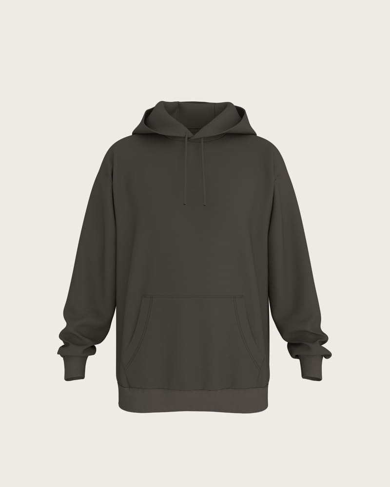 ESMARA MEN Pánska mikina (hnedá, XXL (60/62))