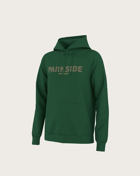 PARKSIDE® Pánska mikina s kapucňou »Limited Edition« (zelená, XL (56/58))