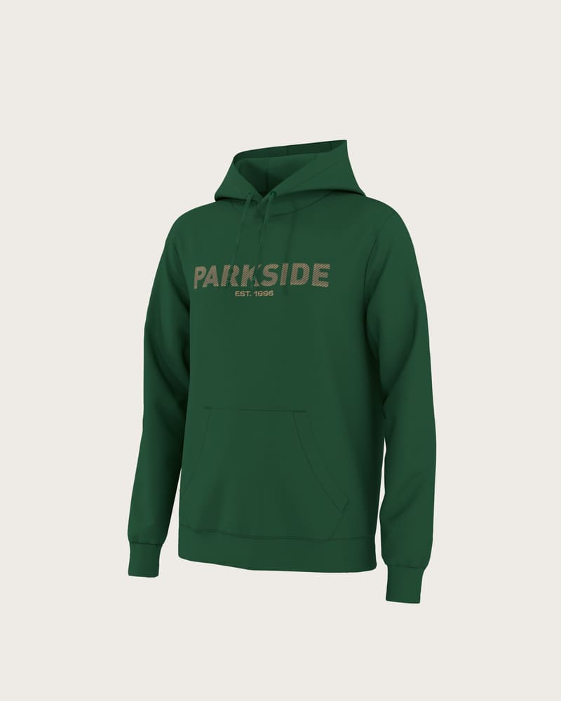 PARKSIDE® Pánska mikina s kapucňou »Limited Edition« (zelená, XL (56/58))
