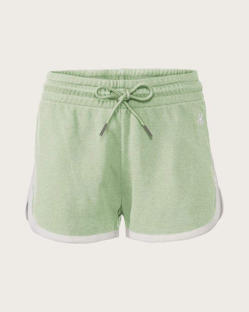 ESMARA® x U.S. Grand Polo dámske teplákové šortky (zelená, XS (32/34))
