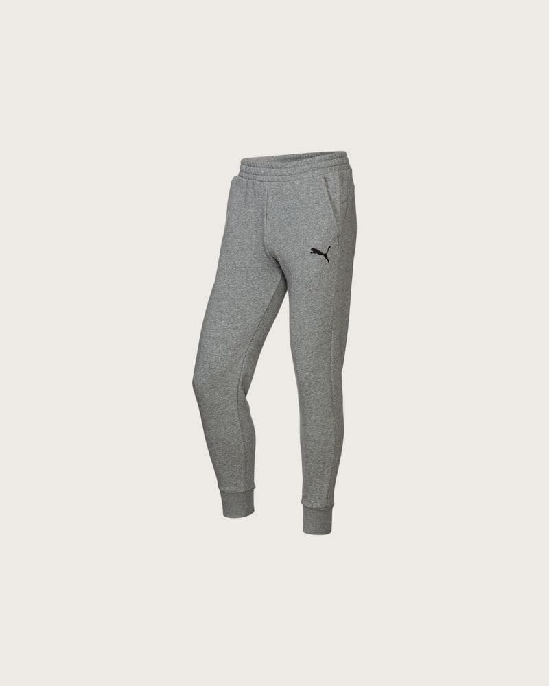 PUMA Pánske tepláky, s bočnými vreckami. (sivá, M)