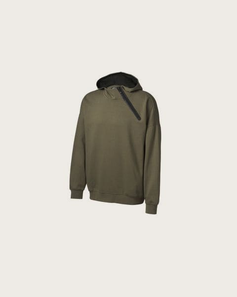 CRIVIT Pánska mikina na zips (olivová, M (48/50))