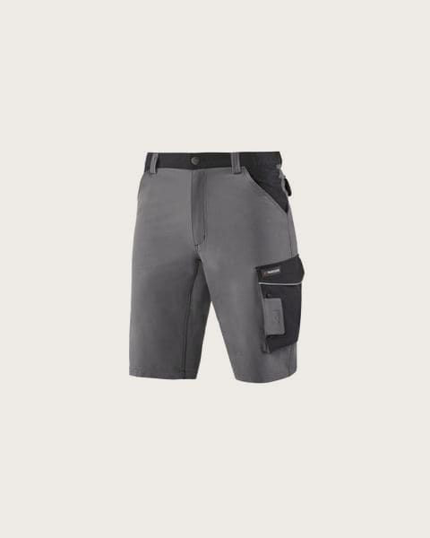 PARKSIDE® Pánske pracovné šortky stretch (sivá, S (44/46))
