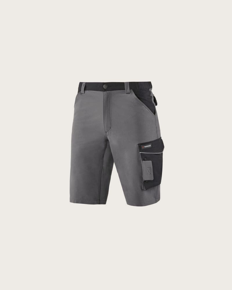 PARKSIDE® Pánske pracovné šortky stretch (sivá, S (44/46))