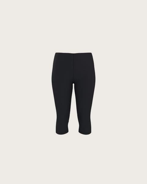 ESMARA® Dámske capri legíny (čierna, S (36/38))