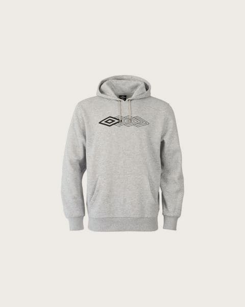 UMBRO Pánska mikina s kapucňou (sivá, M)