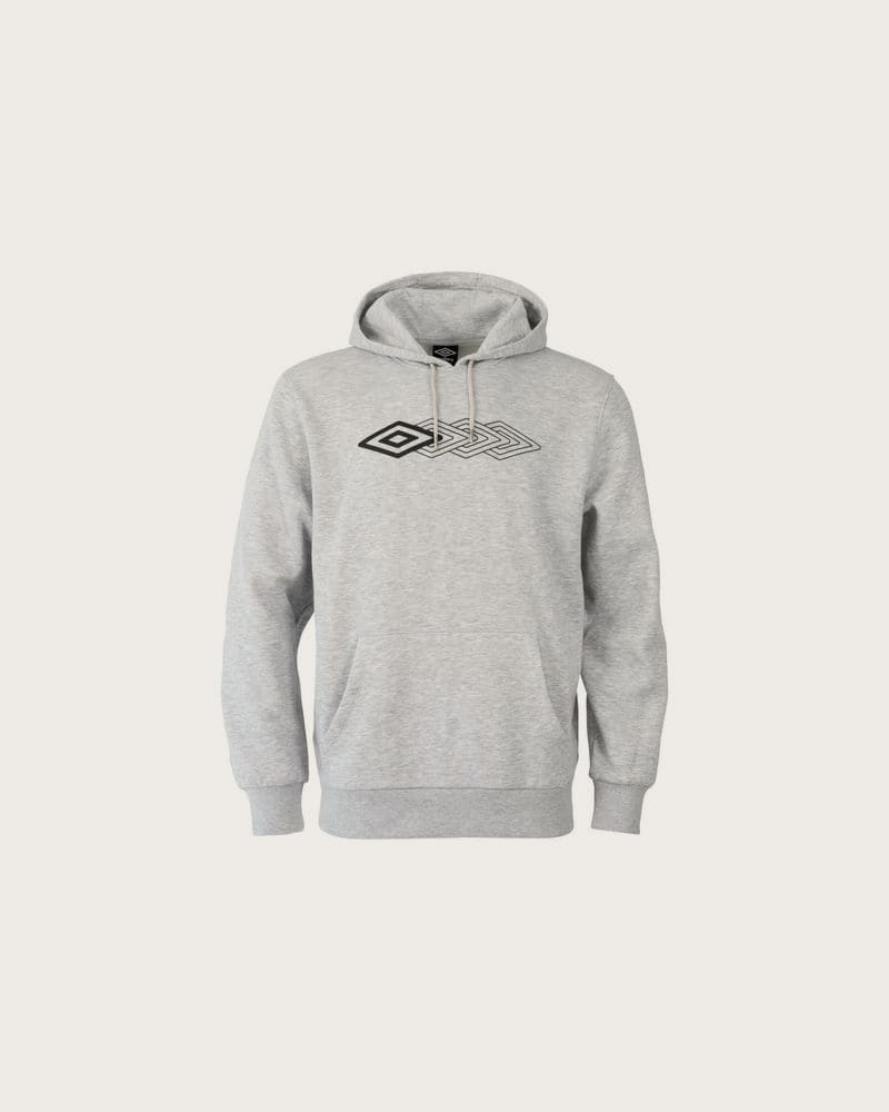 UMBRO Pánska mikina s kapucňou (sivá, M)