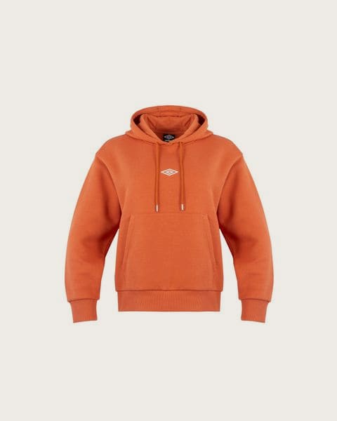 UMBRO Dámska mikina s kapucňou (oranžová)