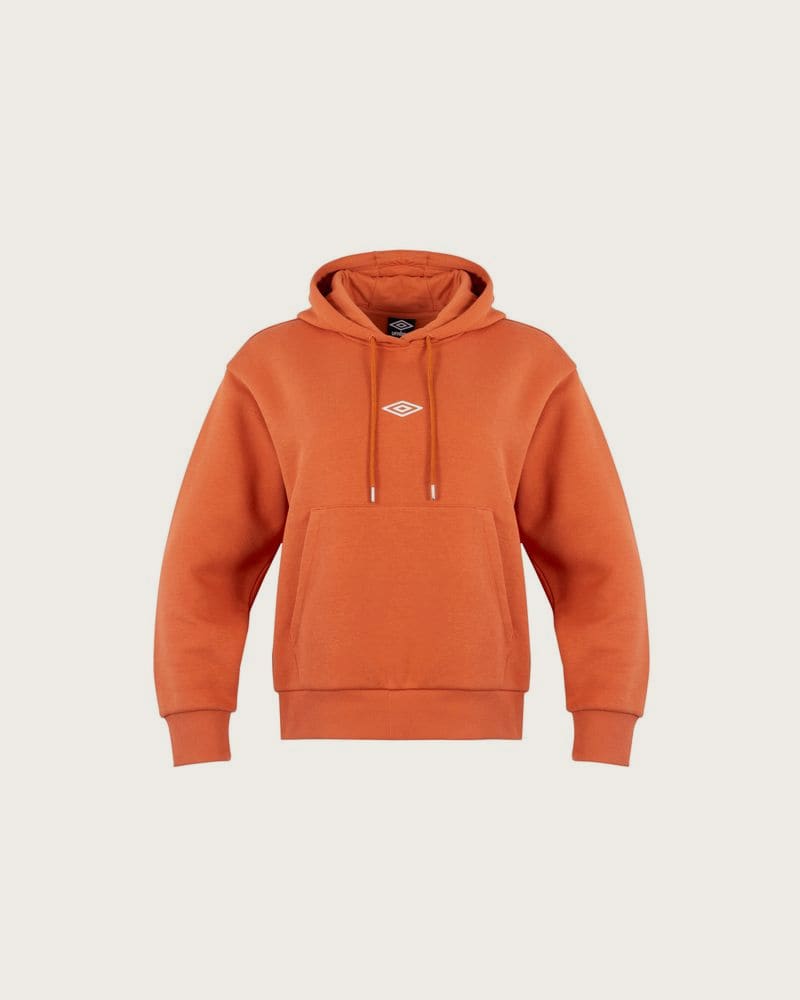 UMBRO Dámska mikina s kapucňou (oranžová)