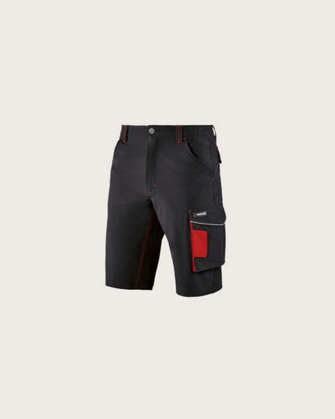 PARKSIDE® Pánske pracovné šortky stretch (čierna, S (44/46))