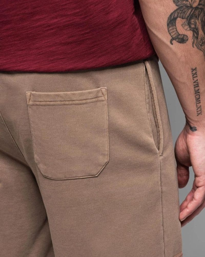Basic hnedé pánske kraťasy – fotka 6
