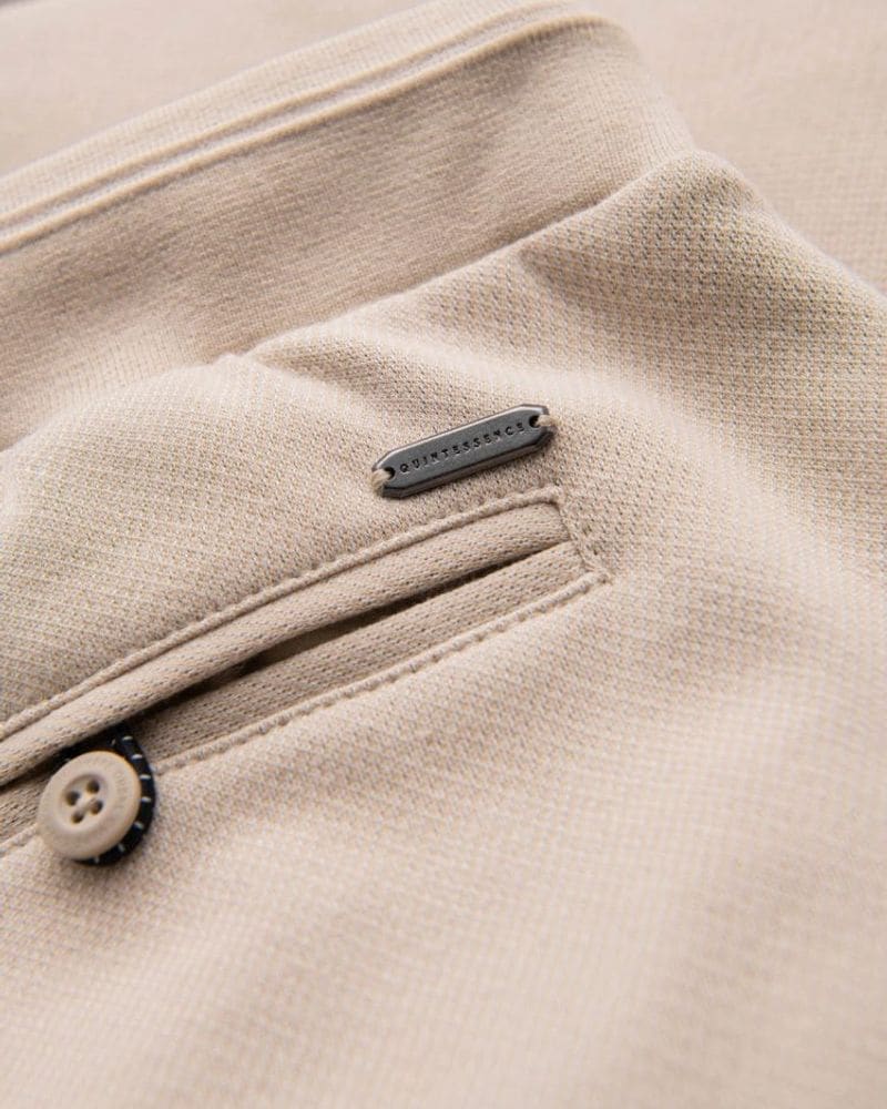 Béžové chinos kraťasy – fotka 5