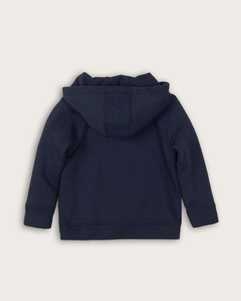 Chlapčenská mikina, Minoti, TB FLEECE HOODY 1, tmavomodrá – fotka 2