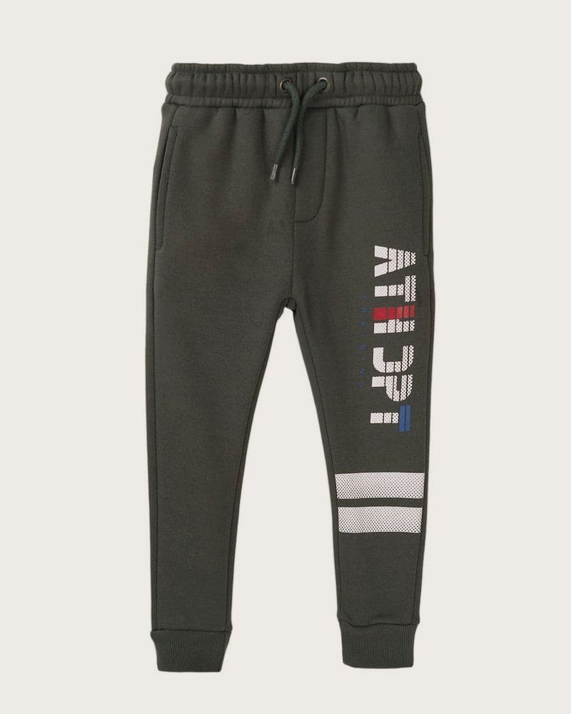 Chlapčenské tepláky, Minoti, 7BFJOG 6, khaki
