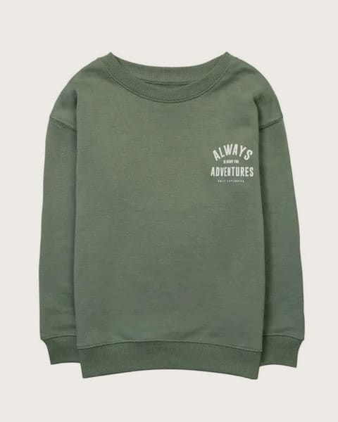 Mikina pre chlapcov, Minoti, Valley 9, khaki