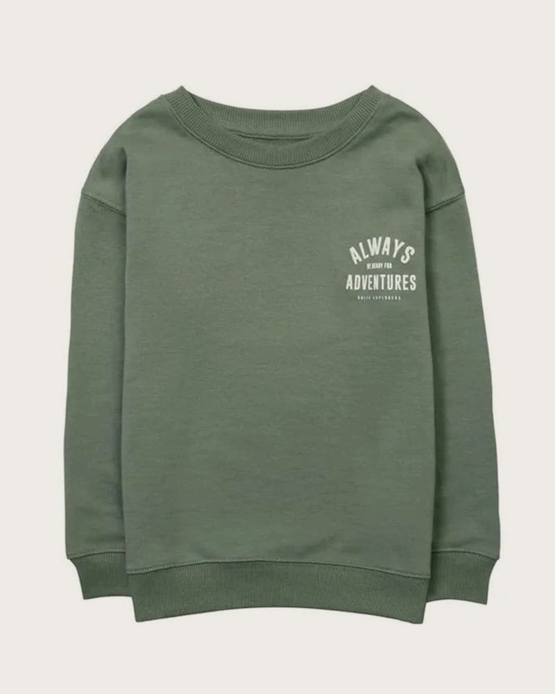 Mikina pre chlapcov, Minoti, Valley 9, khaki