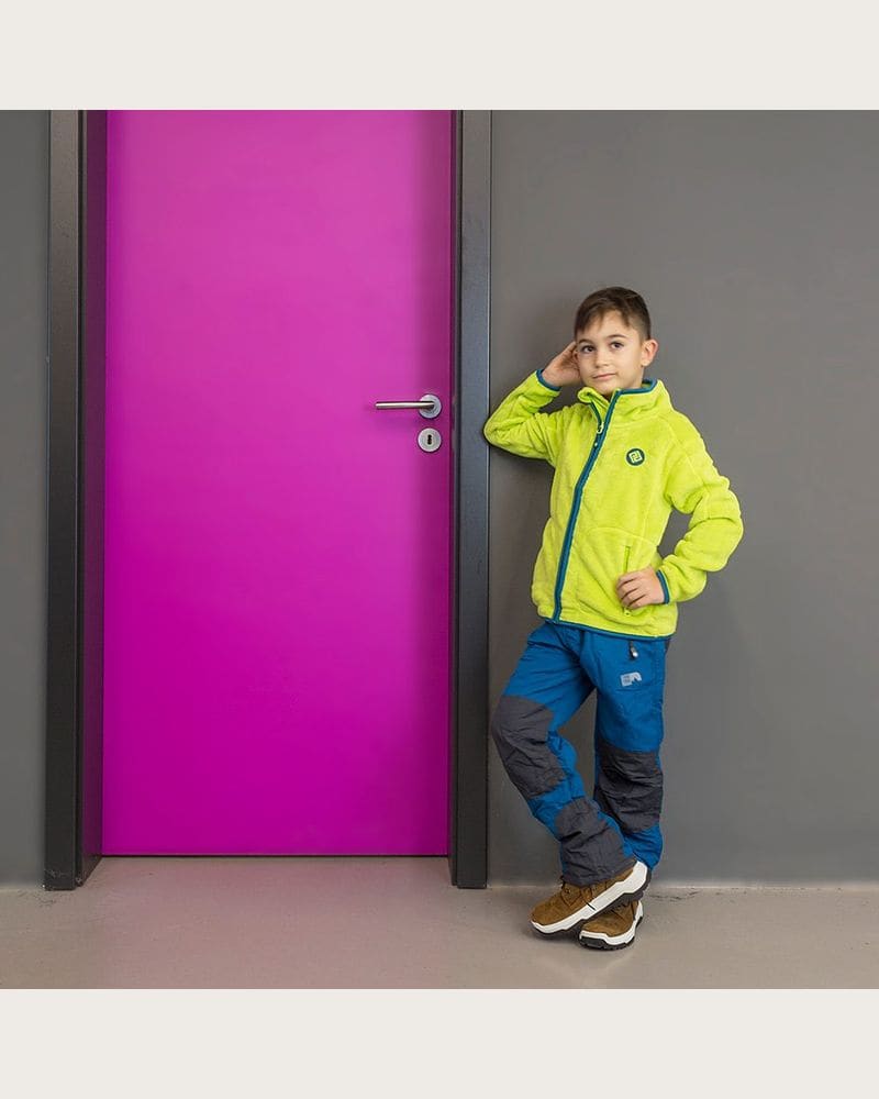 Detská fleecová mikina, Pidilidi, PD1119-19, zelená – fotka 3