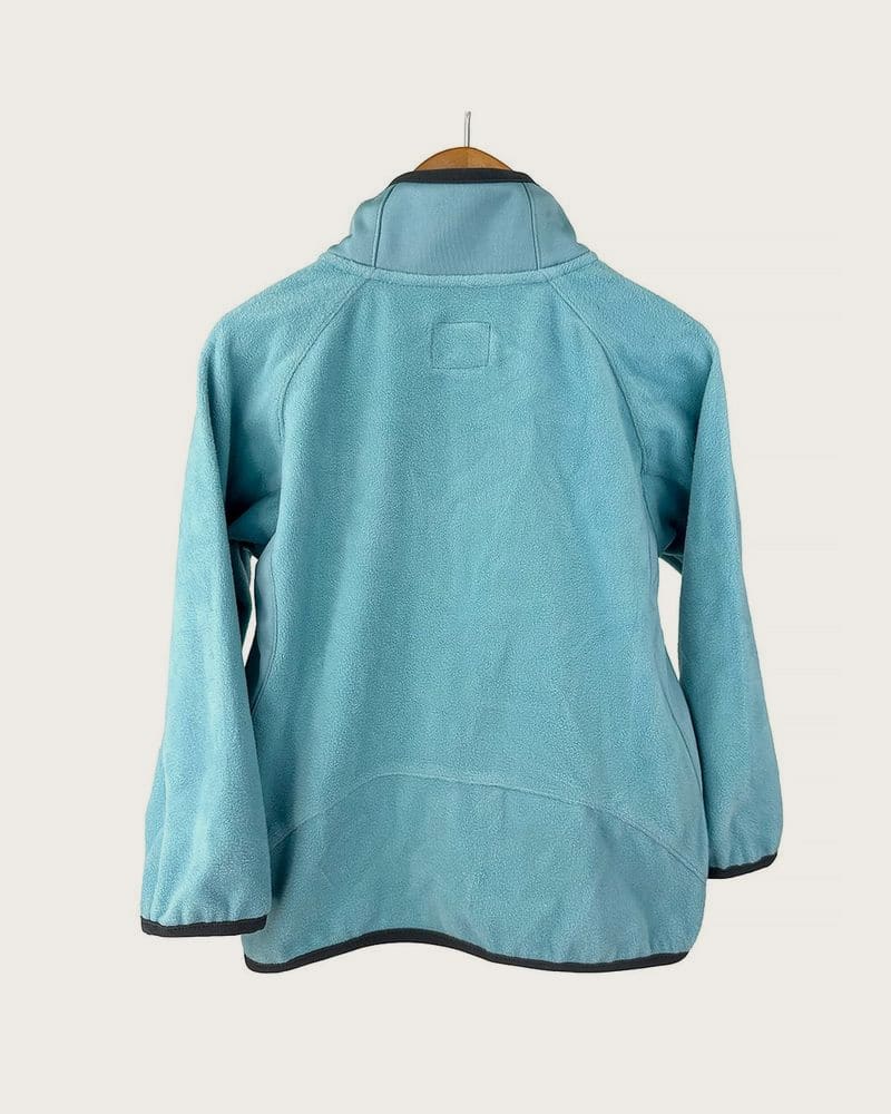 Detská športová outdoorová mikina na zips Pidilidi PD1170-15 Turquoise – fotka 6