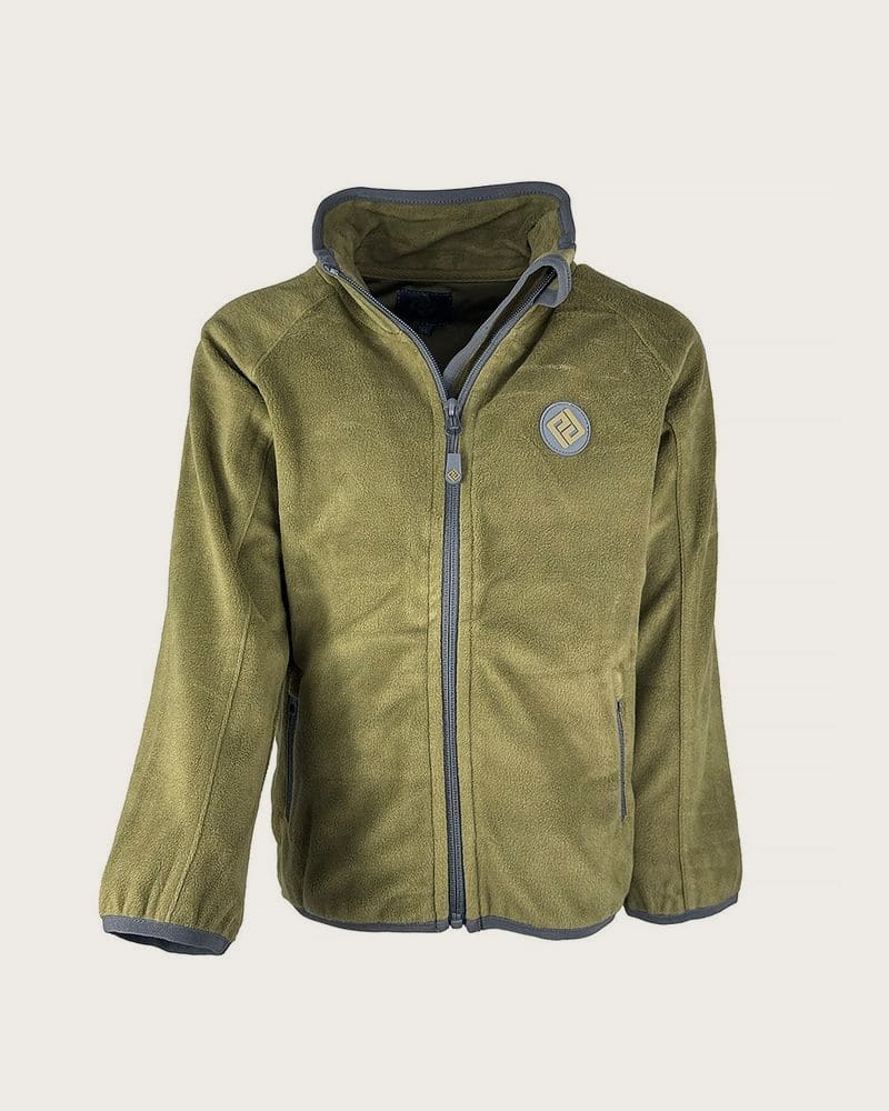 Detská športová outdoorová mikina na zips Pidilidi PD1170-14 Khaki