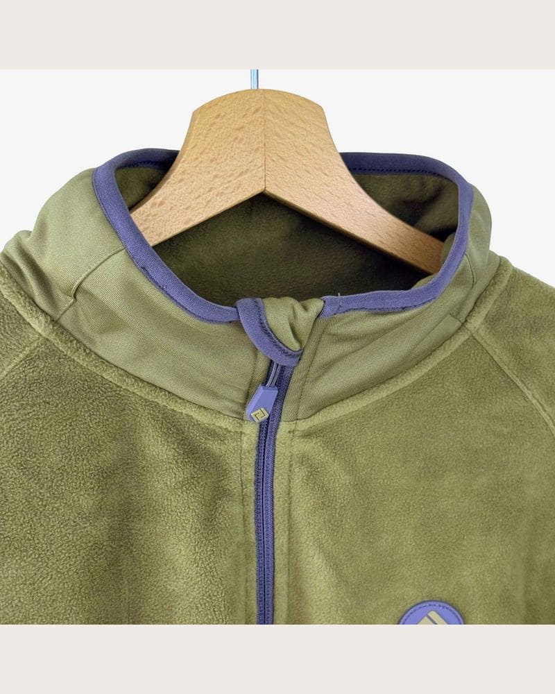 Detská športová outdoorová mikina na zips Pidilidi PD1170-14 Khaki – fotka 4
