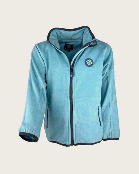 Outdoorová fleecová mikina na zips Pidilidi PD1171-15 Turquoise - S