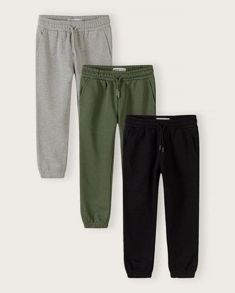 Tepláky slim-fit s elastickým pásom a sťahovacou šnúrkou 3pack Minoti 29FLEECE285