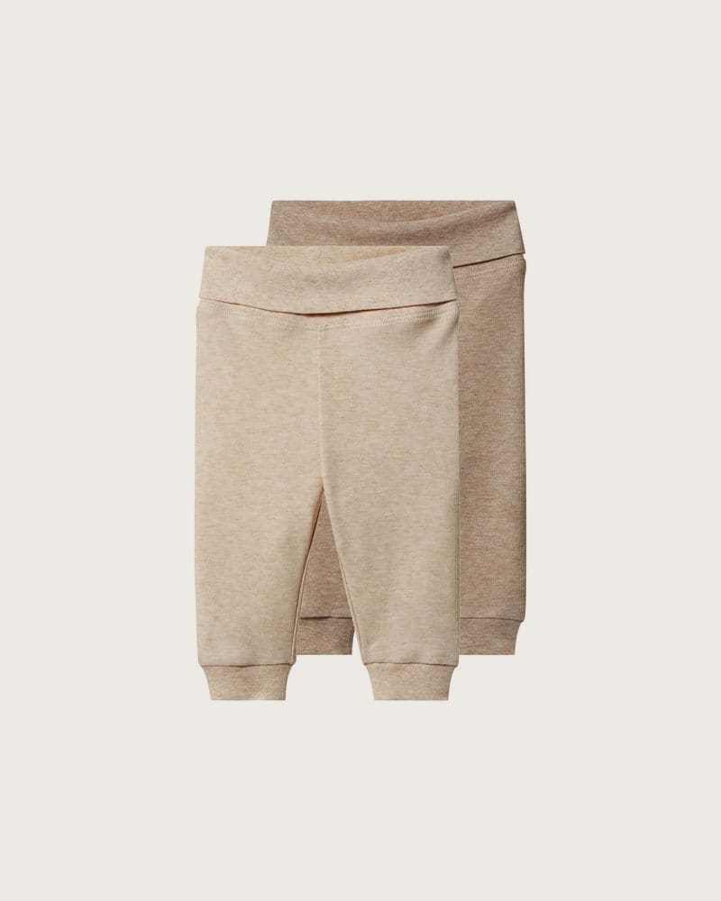 LUPILU® Detské tepláky, 2 ks. (béžová, 86/92)