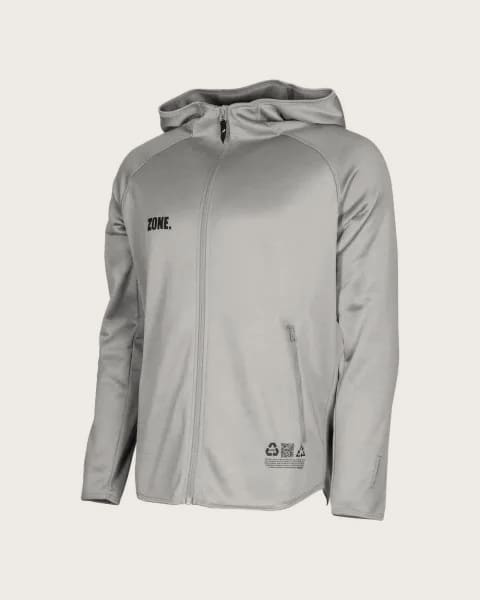 Zone Hood Zip Modern Grey