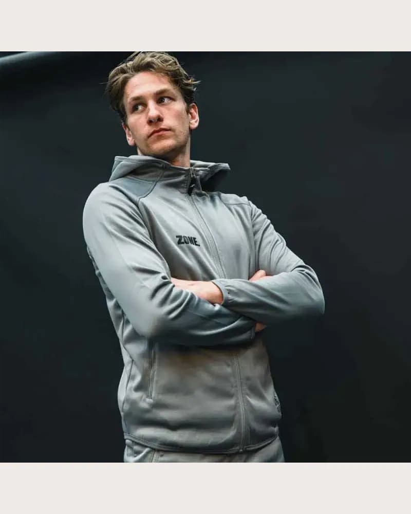 Zone Hood Zip Modern Grey – fotka 4