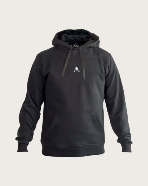 Fatpipe Ace Logo Hooded Shirt Black