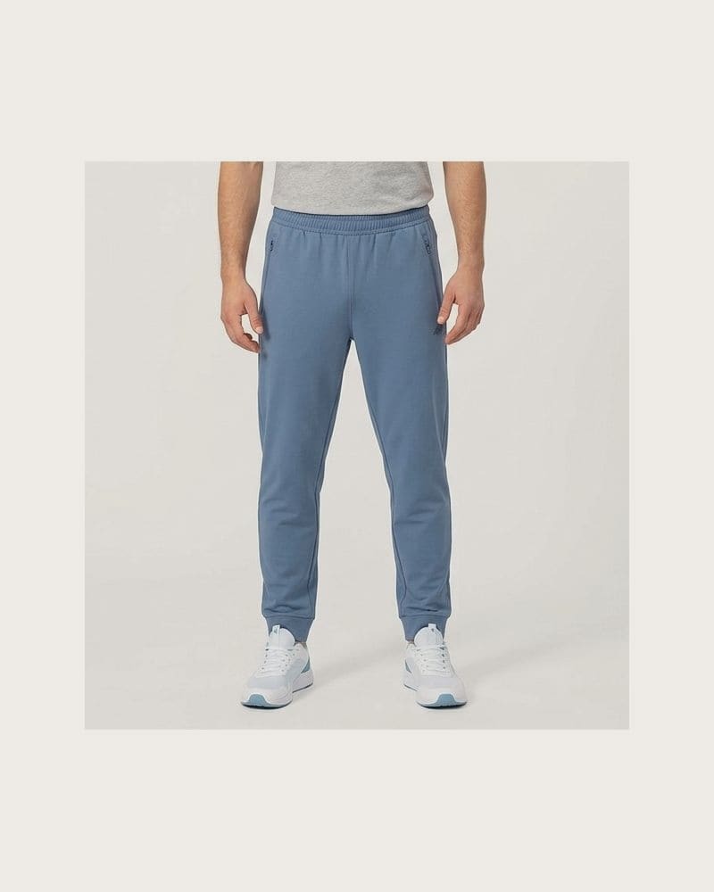 Pánske tepláky 4F TROUSERS FNK M1046-32M-DENIM MELANGE – fotka 2