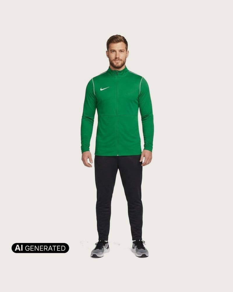 Pánska tréningová mikina so zipsom NIKE Dri-FIT Park Men s Knit S – fotka 2