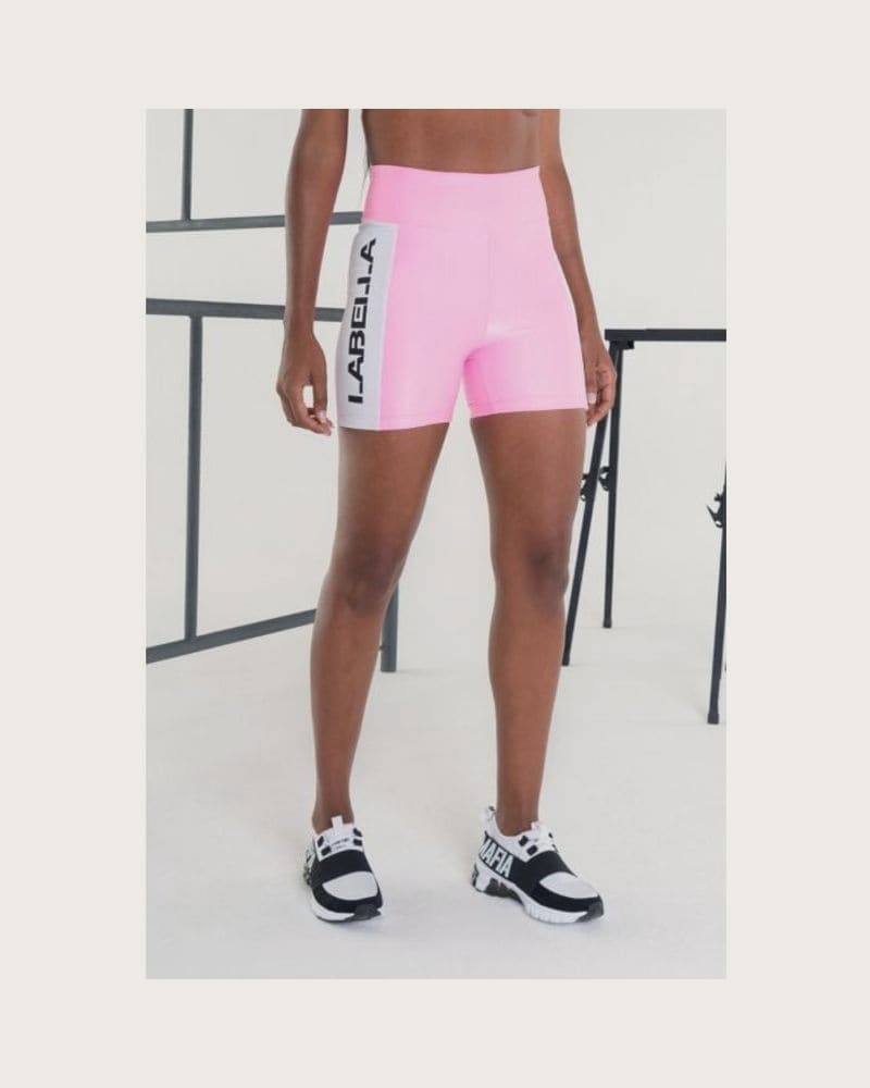 LABELLAMAFIA Dámske šortky Essentials Pink L
