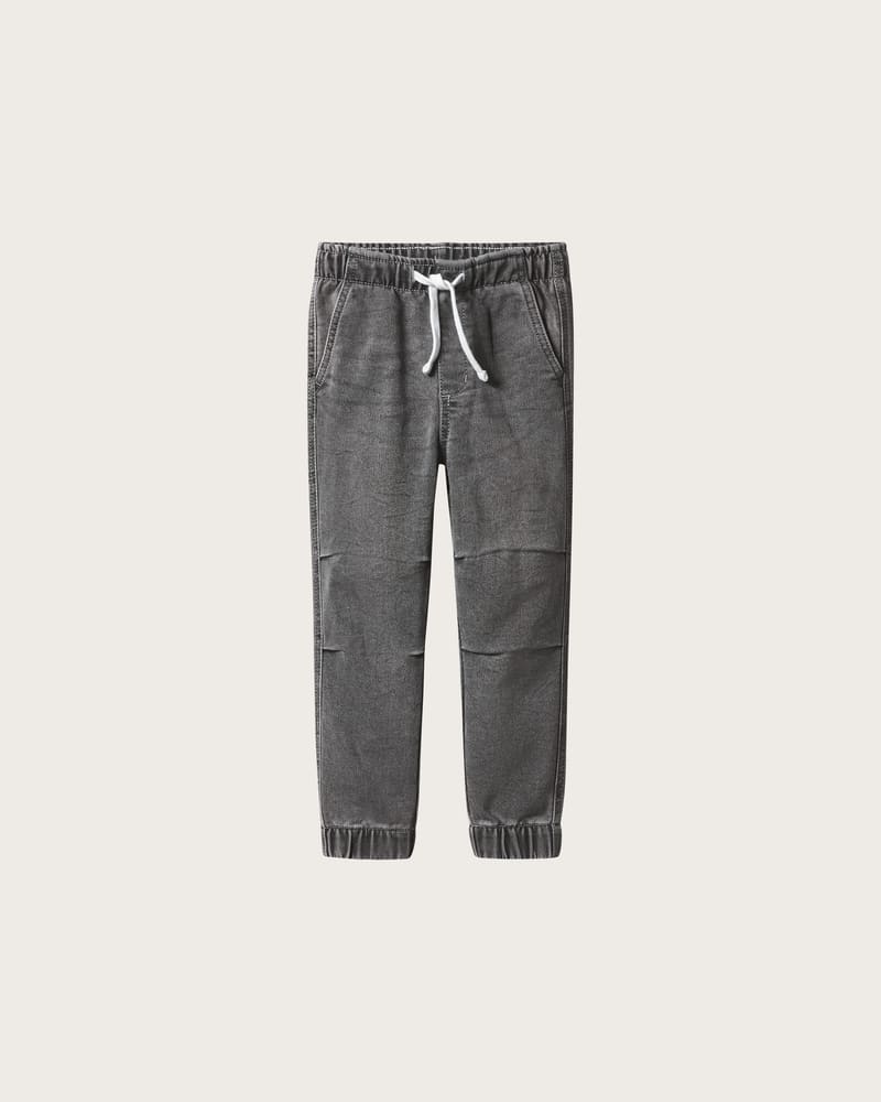 LUPILU® Batoľacie denimové joggery s bavlnou (sivá, 98/104)