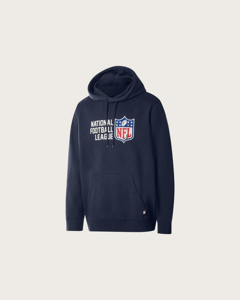 Mikina s kapucňou "NFL Logo" (navy modrá)
