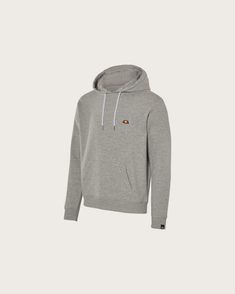 ELLESSE Dámska mikina s kapucňou a klasickým klokaním vrecko. (sivá, XS (32/34))