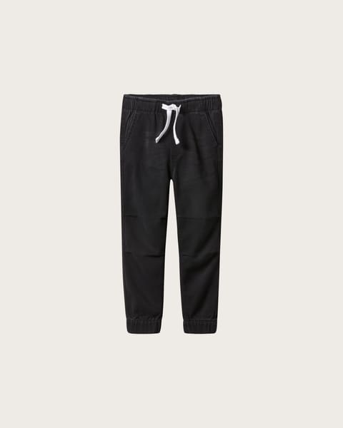 LUPILU® Batoľacie denimové joggery s bavlnou (čierna, 98/104)