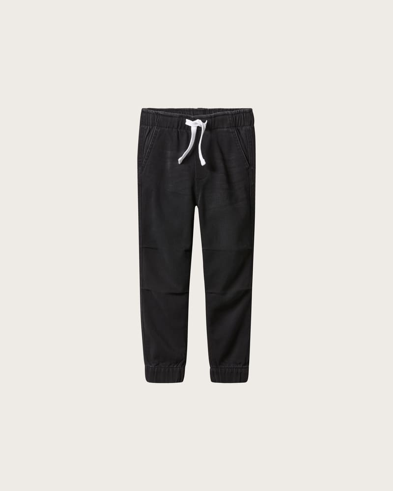 LUPILU® Batoľacie denimové joggery s bavlnou (čierna, 98/104)