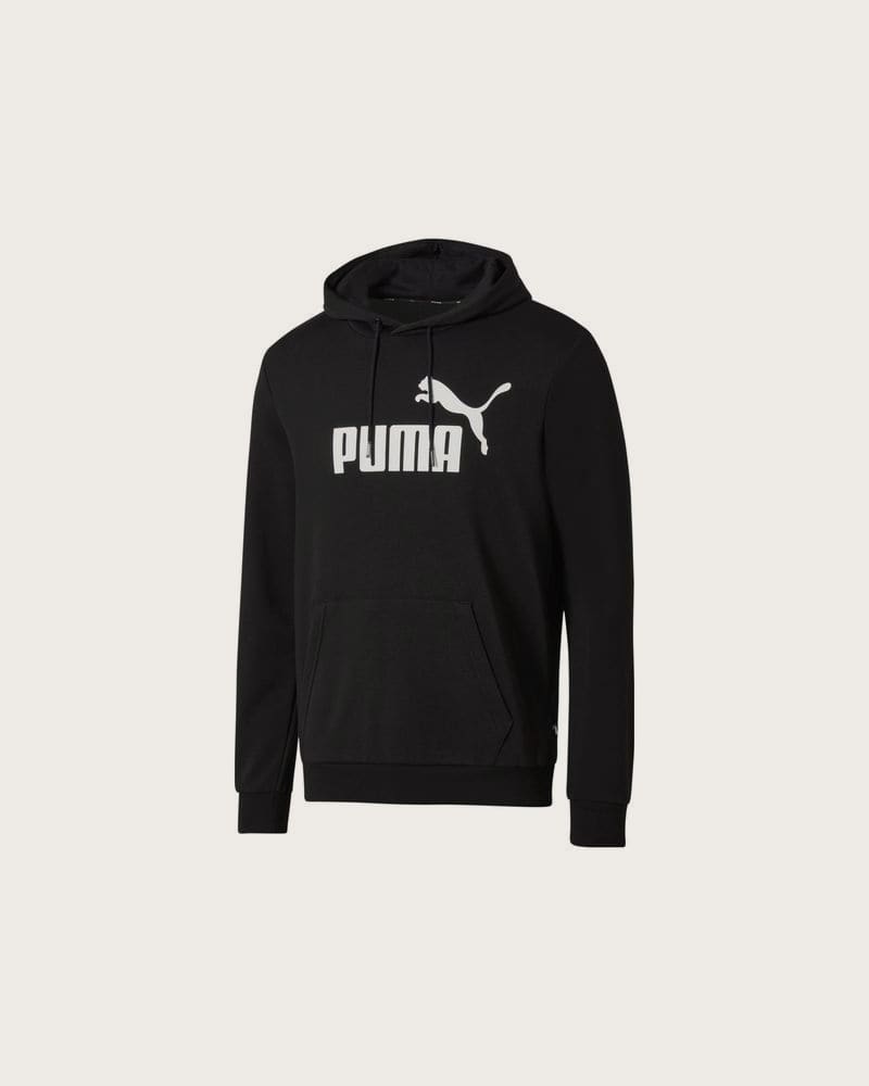 Pánska mikina, s veľkou potlačou loga Puma. (čierna, L)