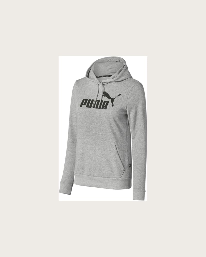 PUMA Dámska mikina s nastaviteľnou kapucňou (sivá)