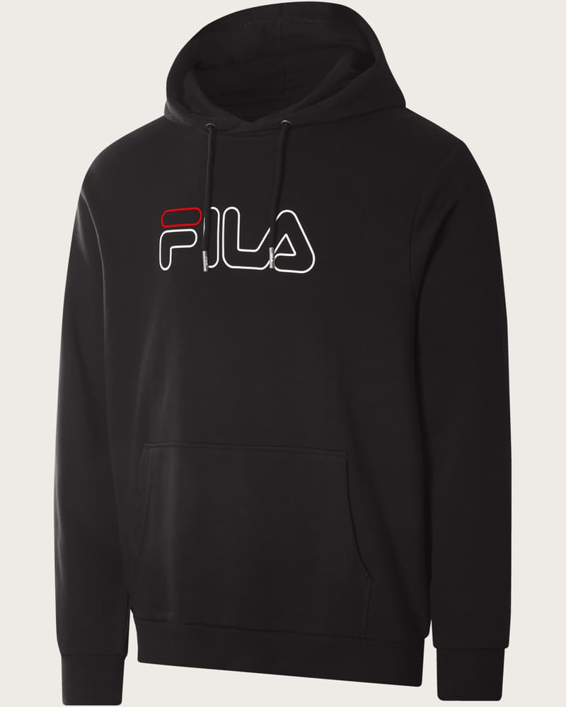 FILA Pánska mikina s kapucňou (čierna, L)