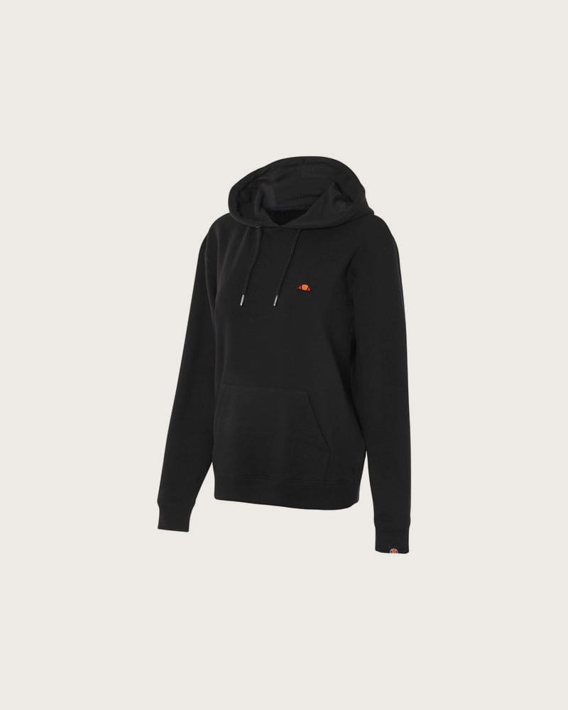 ELLESSE Dámska mikina s kapucňou a klasickým klokaním vrecko. (čierna, XS (32/34))