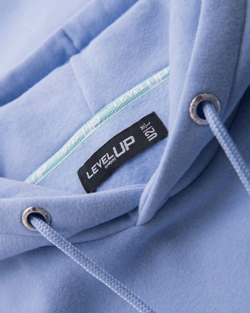 Pastelová levanduľová unisex mikina – fotka 4