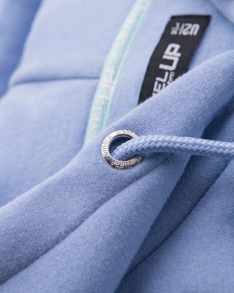 Pastelová levanduľová unisex mikina – fotka 5