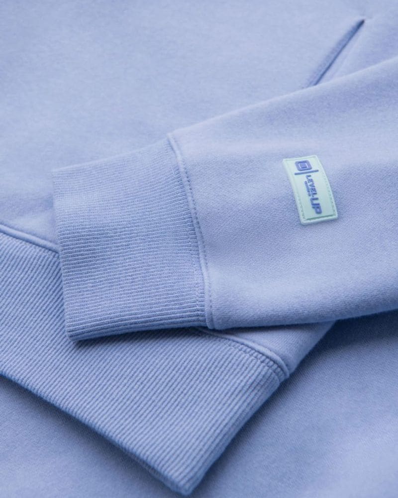 Pastelová levanduľová unisex mikina – fotka 7