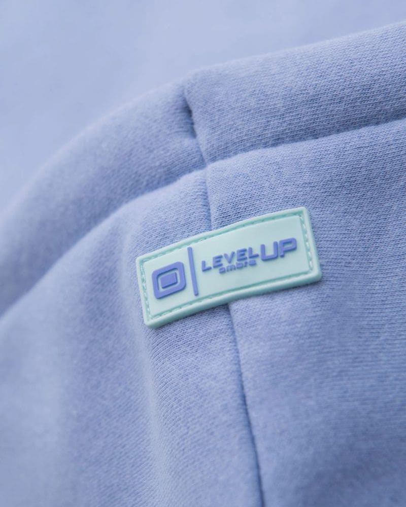 Pastelová levanduľová unisex mikina – fotka 8