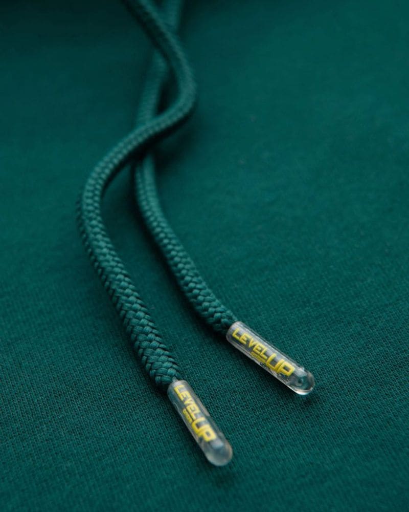 Pútavá zelená unisex mikina – fotka 6