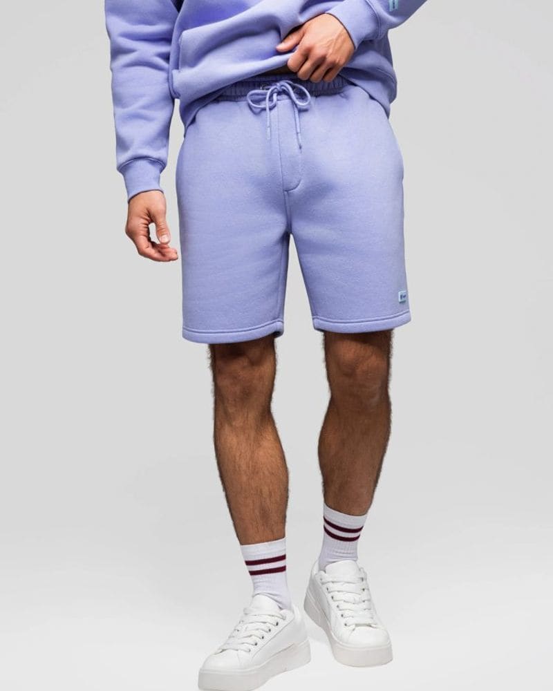 Sada unisex kraťasov s logom modré/fialové – fotka 3
